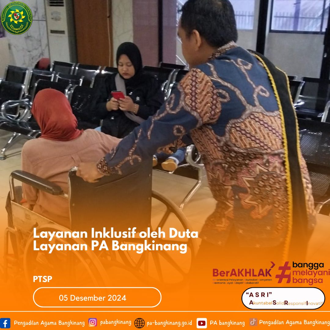 Jaga Kualitas Pelayanan, Duta Layanan Berikan Pelayanan Inklusif | (11/12)